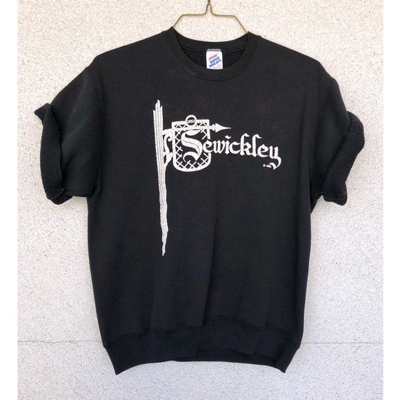 Vintage Other - Vintage Short Sleeve Cut Off Sweatshirt